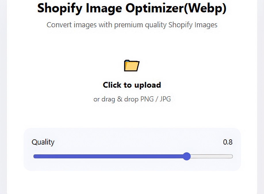 Shopify Image Optimizer(Webp)