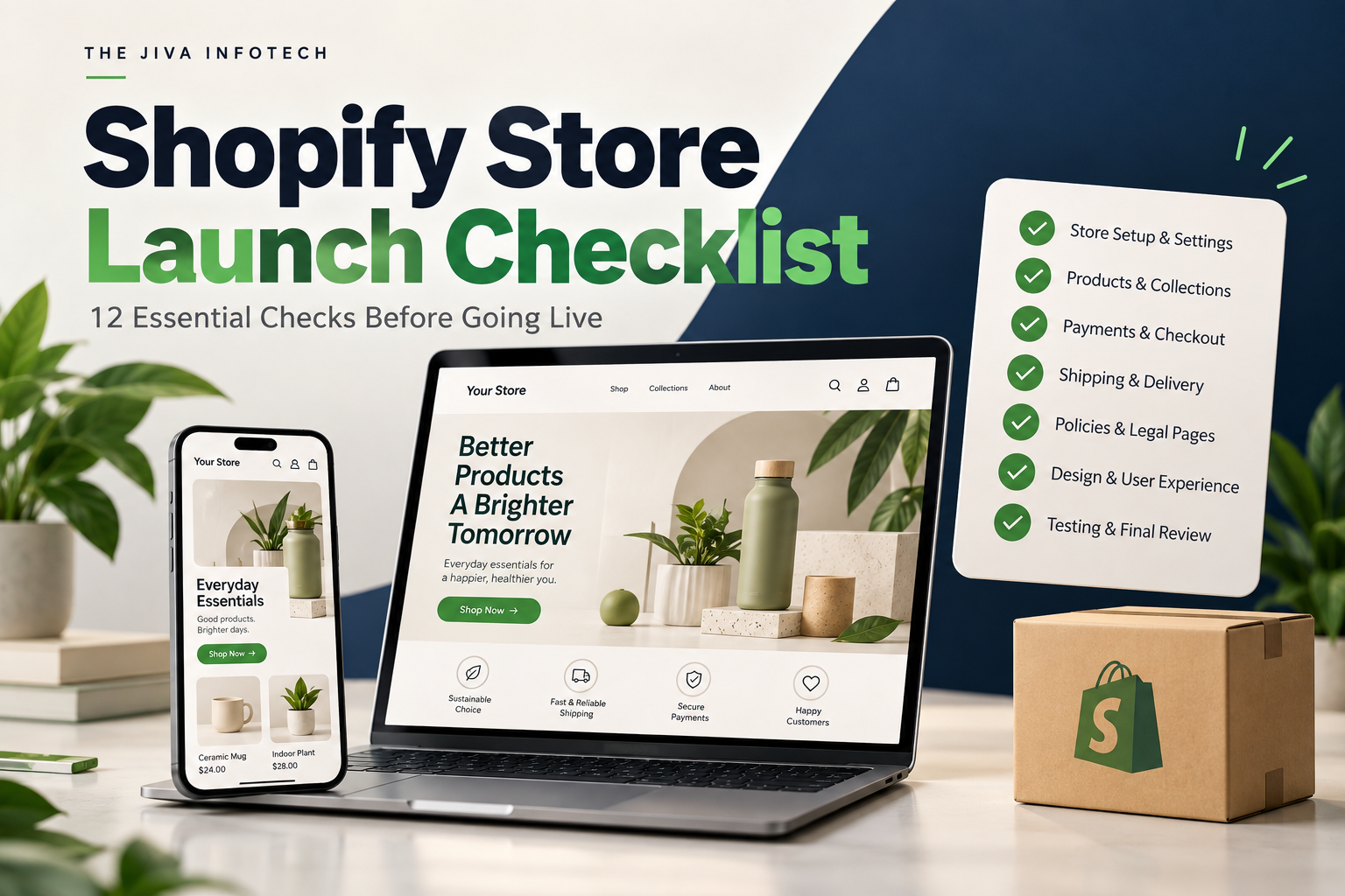Shopify Store Launch Checklist: 12 Things to Check Before Going Live